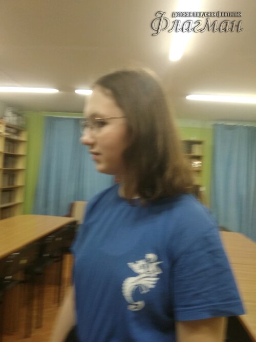 Занятиях в детском клубе «Флагман»